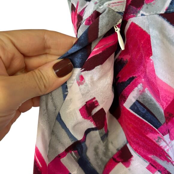 IZOD Women's Golf Performance Abstract Skort Size 14 Pickleball Tennis - Picture 5 of 7